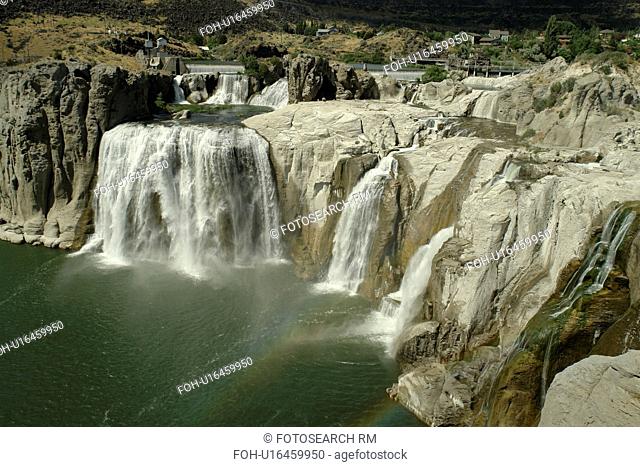 Twin Falls, ID, Idaho, Shoshone Falls, Niagara of the West, Snake River, canyon, 212 feet drop