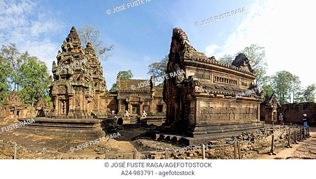 Cambodia-No  2009 Siem Reap City Angkor Temples W H  Banteay Srei Temple