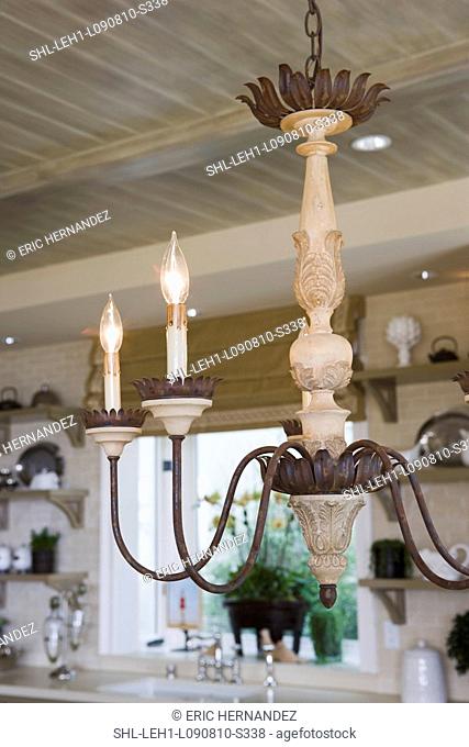 Contemporary candelabra chandelier
