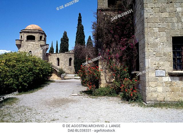 Monastery of Panagia Filerimos, Ialyssos, Rhodes island. Greece, 15th century