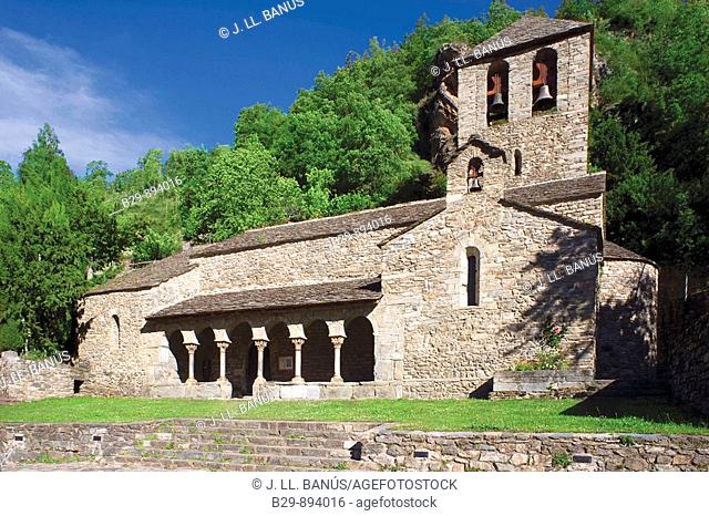 Chapel of Sant Jaume de Queralbs (12th century). Queralbs, Ripollès. Girona province, Catalonia, Spain