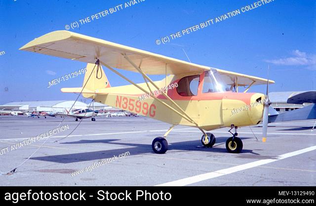 Welsh Model A Welsh Rabbit - N3599G George Welsh produced examples of Model A Welsh Rabbit single-seat lightplane (first flown 1965) and two-seat Model B (first...