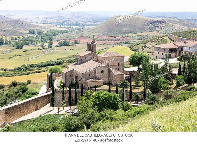 Route of Cid and Don Quixote, Atienza village in Guadalajara, province, Castilla-La Mancha, Spain