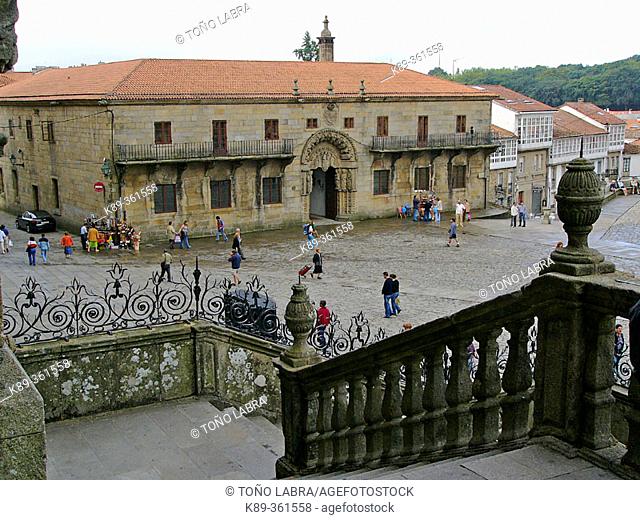 Colexio de San Xerome. Santiago de Compostela. Galicia. Spain