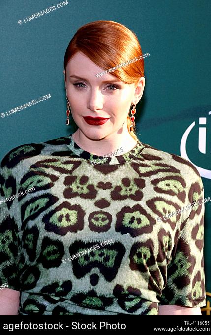 Bryce Dallas Howard at the World premiere of 'Pete's Dragon' held at the El Capitan Theatre in Hollywood, USA on August 8, 2016
