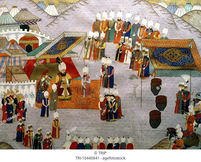 Istanbul Turkey Topkapi Sultan Mahmud Iii Received The Hungarians