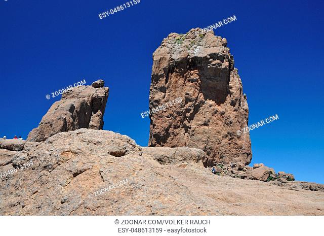 roque rana, roque nublo, berg, berge, gebirge, Gran Canaria, Landschaft , kanaren, kanarische inseln, spanien, natur, fels, felsen, bizarr, geologie