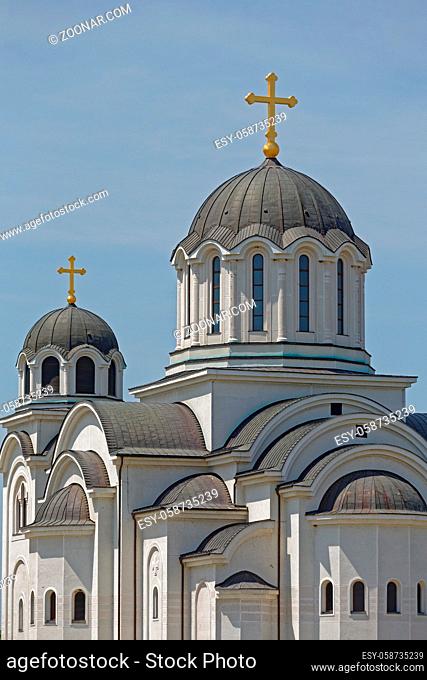 New Orthodox Church Building in Valjevo Serbia
