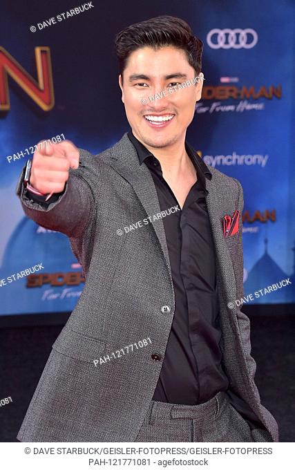 Remy Hii at the world premiere of the feature film 'Spider-Man: Far from Home' at the TCL Chinese Theater. Los Angeles, 26.06.2019 | usage worldwide