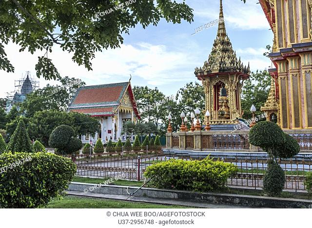 Temple Wat Chalong, Insel Phuket, Thailand