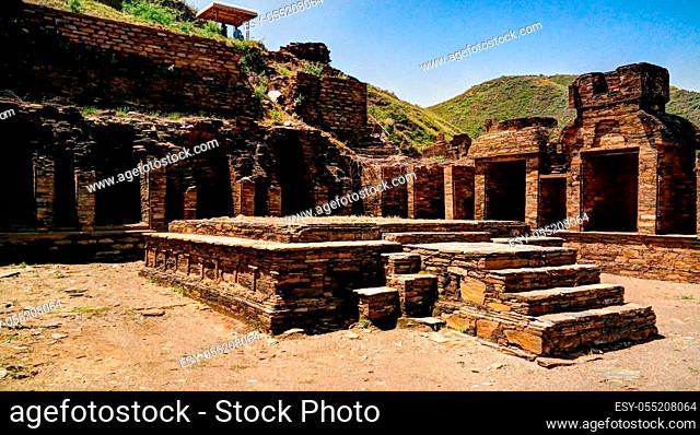 Takht-i-Bhai Parthian archaeological site and Buddhist monastery, Pakistan