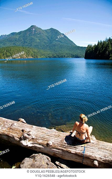 Unwin Lake, Desolation Sound, British Columbia, Canada
