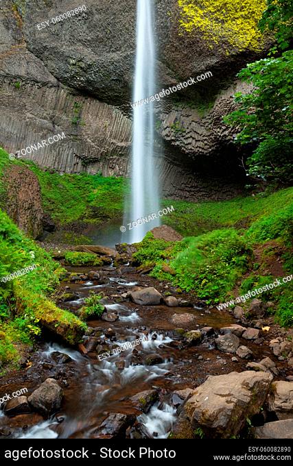 Latourell Falls in the Columbia River Gorge, Oregon, USA