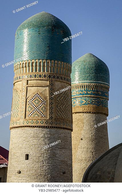 The Exterior Of The Chor Minor Madrassa, Bukhara, Uzbekistan