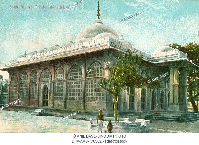Shah Alum tomb , Ahmedabad , Gujarat , India