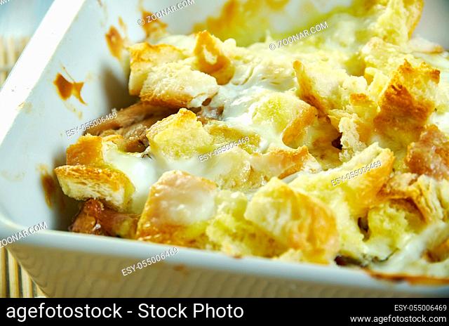 Crock Pot Chicken Stuffing Casserole , Tender chicken and savory stuffing every time