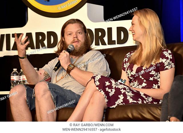 Wizard World Chicago Comic-Con at the Donald E. Stephens Convention Center in Chicago Featuring: Elden Henson, Deborah Ann Woll Where: Rosemont, Illinois