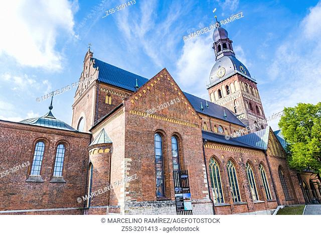 Riga Cathedral is the Evangelical Lutheran cathedral. The cathedral is one of the most recognizable landmarks in Latvia, Riga, Latvia, Baltic states, Europe