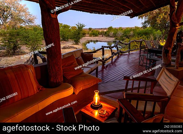 Mashatu Main Camp. Mashatu Game Reserve. Northern Tuli Game Reserve. Botswana