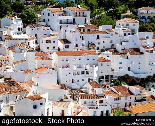 CASARES, ANDALUCIA/SPAIN - MAY 5 : View of Casares in Spain on May 5, 2014