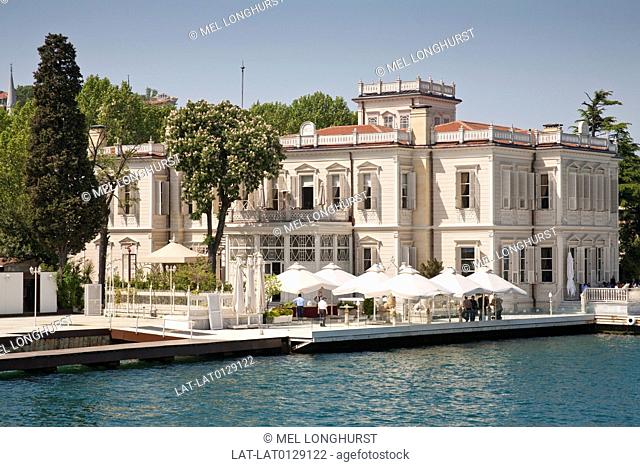 The Sait Halim Pasa is a historic landmark and a regal residence on the waterfront of the Bosphorus sea, at Yenikoy. It is in a distinctive neo-classical...