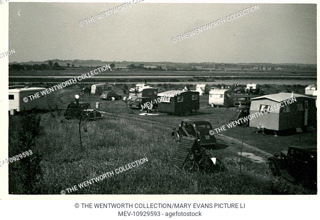 Davis's Caravan Camp, Hullbridge, Hockley, near Battlesbridge, Essex, England