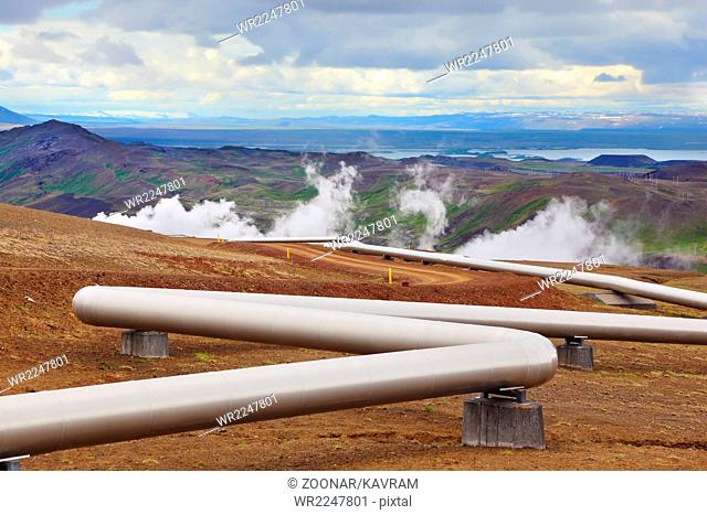 Pipeline to hot water