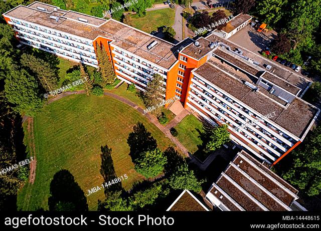 Aerial view of the Föhrenkamp rehabilitation clinic in Mölln