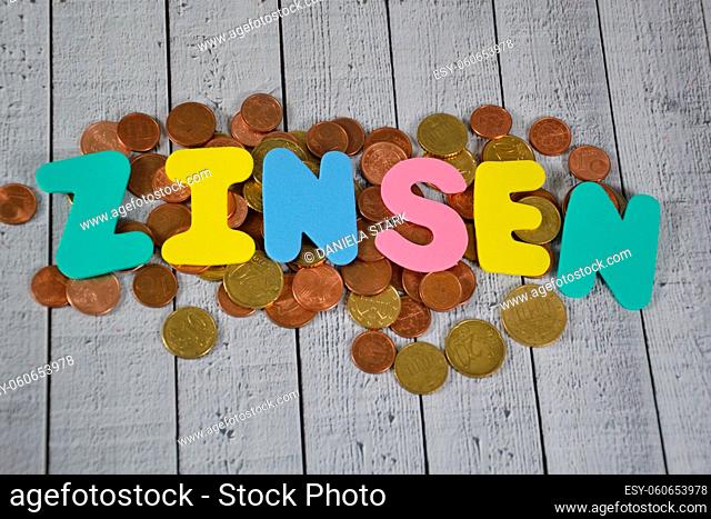 Zinsen- the german word for interest