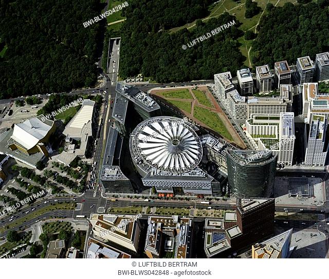 Potsdamer Platz, Sony-Centre, Daimler-Chrysler-Centre, Philharmonics, Germany, Berlin