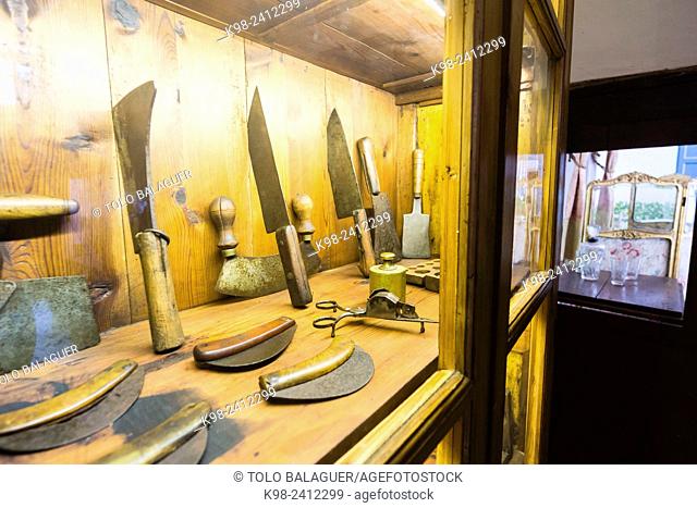 utensilios de cocina, Sa granja, casa museo, municipio de Esporlas, Majorca, Balearic Islands, Spain