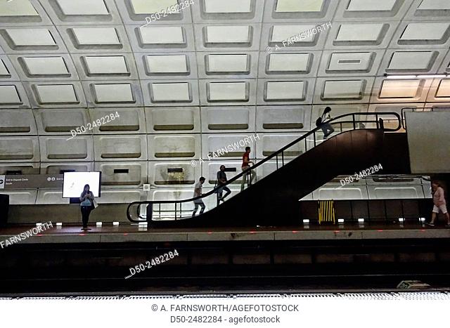 Subway or Metro system, Washington D.C., USA