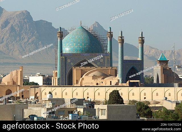 Imam Mosque on Meydan-e Imam, Isfahan, Iran, Asia