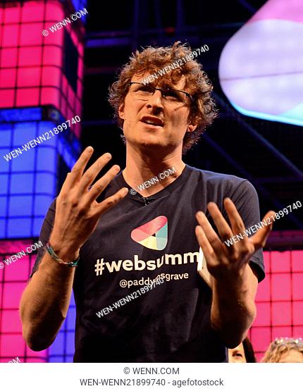 Speakers at The Web Summit Day 3, RDS, Dublin, Ireland - 06.11.14. Featuring: Paddy Cosgrave Where: Dublin, Ireland When: 06 Nov 2014 Credit: WENN.com