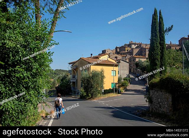 Houses in Sasso d'Ombrone, Province of Grosseto, Tuscany, Italy