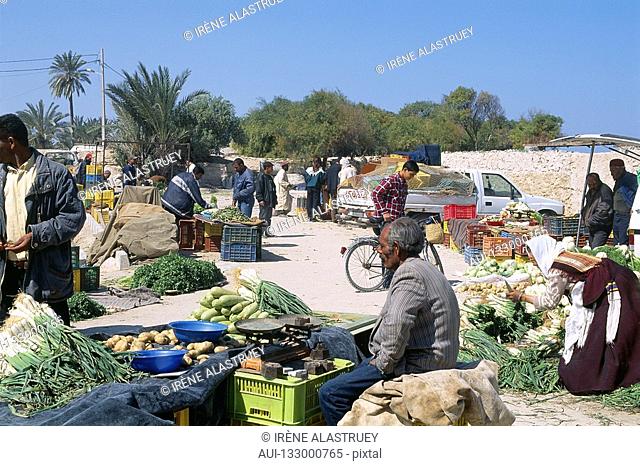 Tunisia - The South - Jerba - Houmt Souk - The capital - The souks - Market