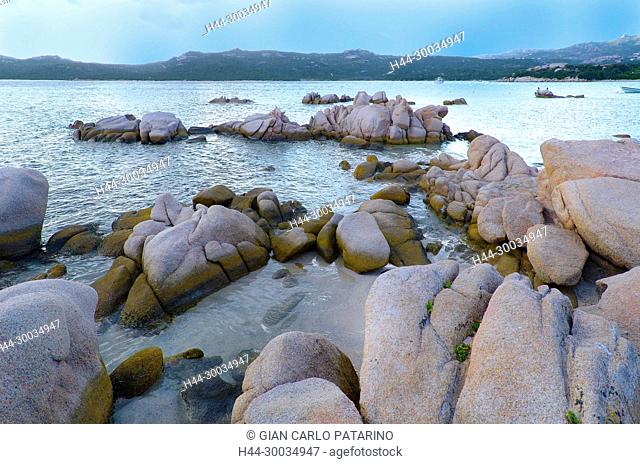 Costa Smeralda, Sardinia, Italy the beach of Capriccioli