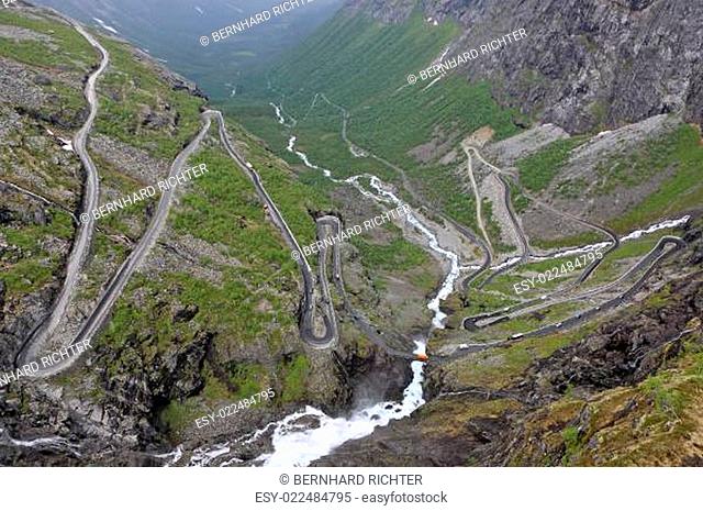 Trollstigen in Norwegen