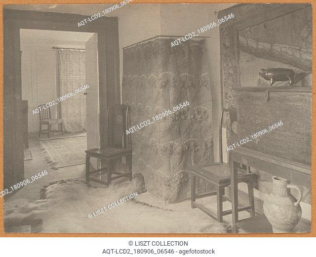 Kelmscott Manor: Passage to Panelled Room; Frederick H. Evans (British, 1853 - 1943); 1896; Platinum print; 15.1 x 27.6 cm (5 15, 16 x 10 7, 8 in.)