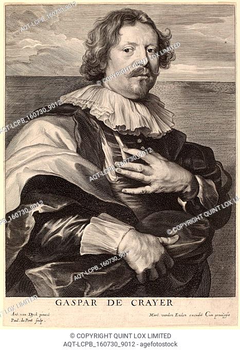 Paulus Pontius after Sir Anthony van Dyck, Gaspar de Crayer, Flemish, 1603 - 1658