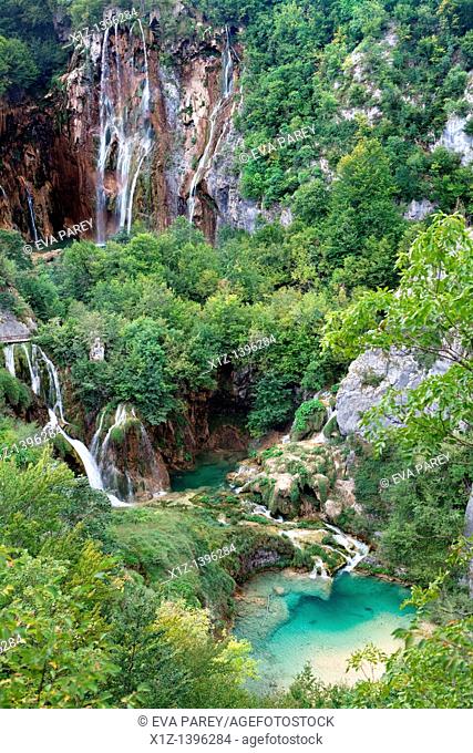 National Park of Plitvice in Croatia