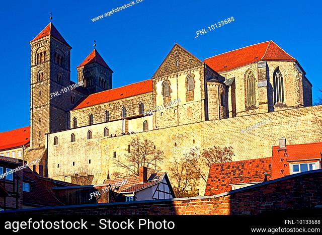Collegiate church St. Servatius, Quedlinburg, Saxony-Anhalt, Germany, Europe
