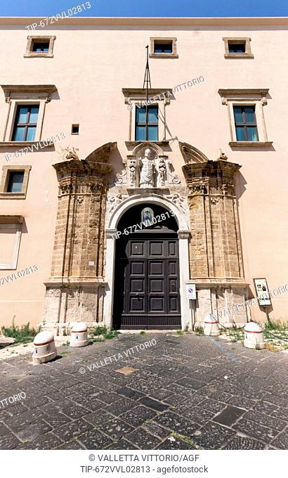 Italy, Apulia, Taranto, episcopal palace