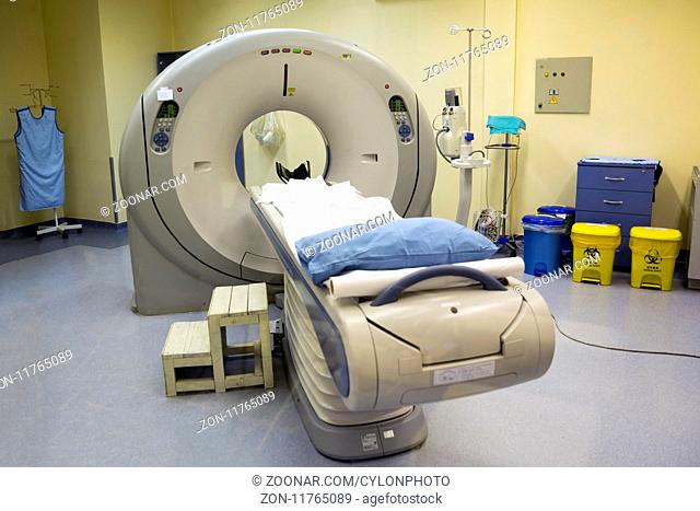 Magnetic resonance imaging (MRI) scan in a Neurological clinic