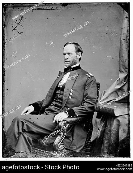 General William T. Sherman, US Army, 1869. Creator: Unknown