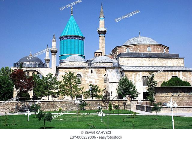 Mevlana Moschee in Türkei Konya