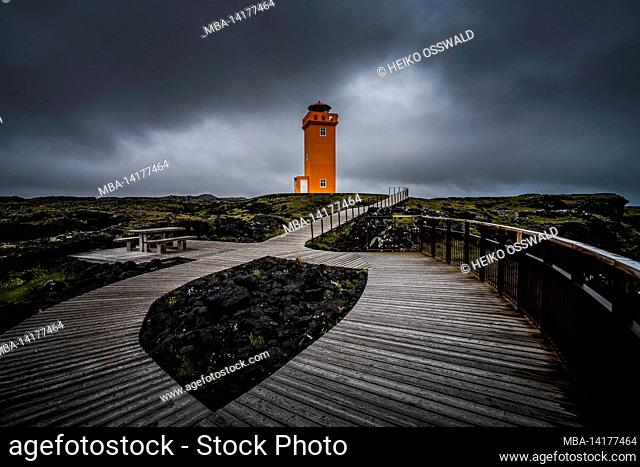 Lighthouse, Svörtuloft, Snæfellsnes, Iceland