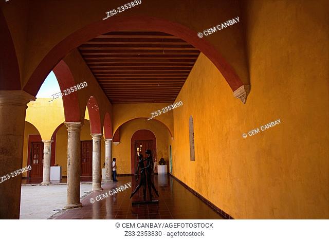 Interior of San Francisco Church, Campeche State, Yucatan Province, Mexico, Central America