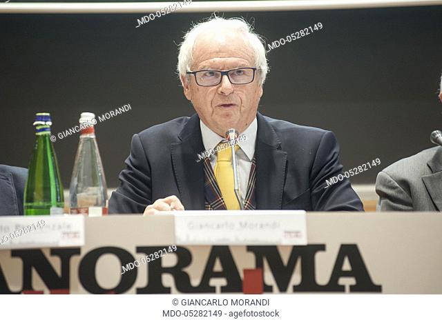 The president of Cobat (Consorzio Nazionale Raccolta e Riciclo) Giancarlo Morandi attending the main events of Focus Trial against the climate changes: do they...