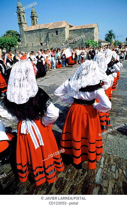 Albariño Festival. Cambados. Pontevedra province. Galicia. Spain